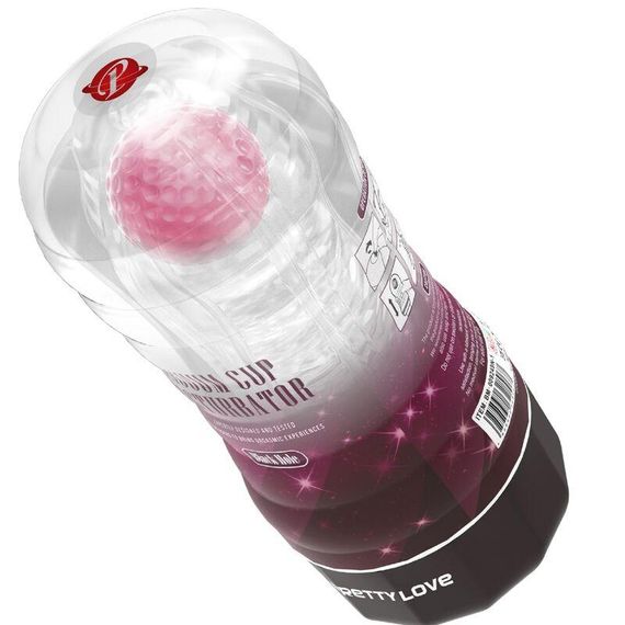 Мастурбатор - Pretty Love Vacuum Cup Masturbator Stellar Pink Sex Aura | Зображення 1