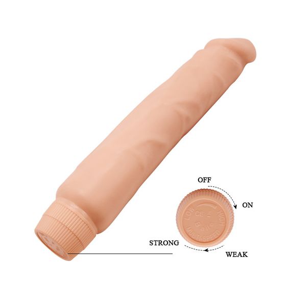 Вибратор - Barbara Jack Vibrator 10" Flesh sexstyle | Зображення 7