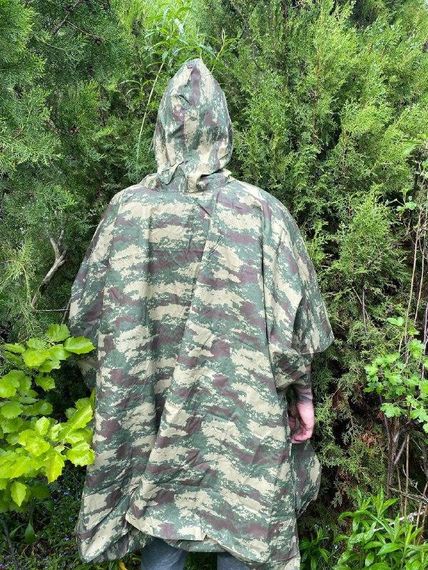 Військова Плащ-Намет! Тактичне Дощовик-Пончо Для ЗСУ!   знижка | Зображення 3