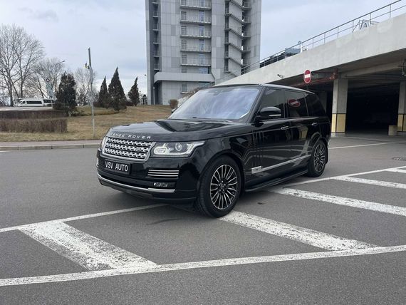 Бокові пороги Bosphorus Black (2 шт., Алюміній) для Range Rover IV L405 2014-2021 рр | Зображення 2