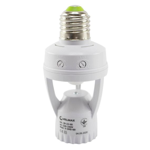 Датчик руху VELMAX V-ІМS-60, AC220-240V, кут 360°, (ST451B) (арт.29-22-60) | Зображення 1