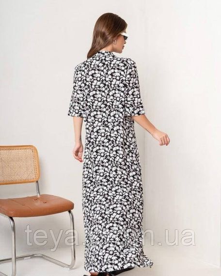 Плаття для жінок колір чорний/білий розмір XL FI_008257 | Зображення 2