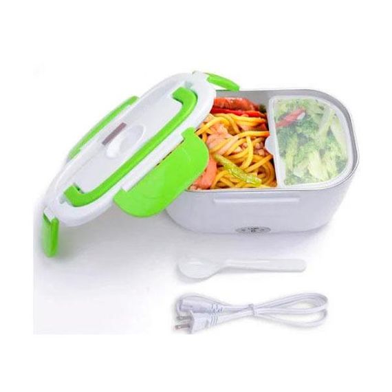 Ланч-бокс з підігрівом Lunch Heater 220 V Pro зелений електричний | Зображення 4