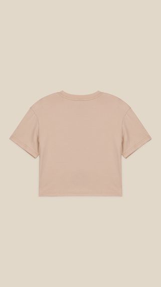 Футболка однотонна жіноча LAWA WBC02311 XL Бежевий shop (2000999204937) | Зображення 2