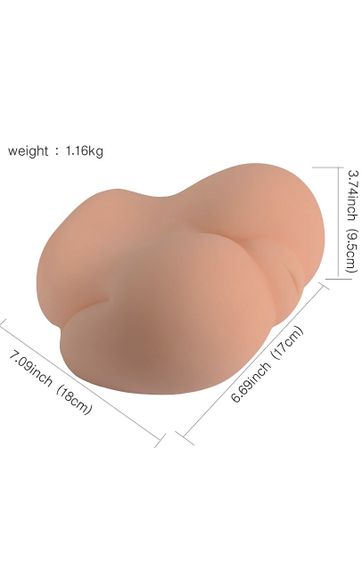 Мастурбатор вагіна Tender Happy butt без вібрації тілесний Sex Aura | Зображення 3