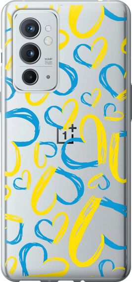 Чехол на OnePlus 9RT Сердца UA "5292u-2520-17620"