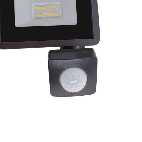 Прожектор светодиодный с датчиком движения HL-19P/15W CW IP65 | Зображення 2