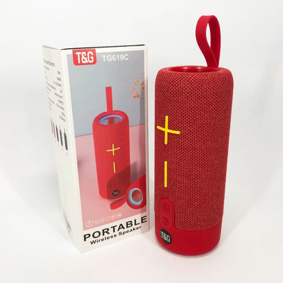 Гучна якісна блютуз колонка, Колонка з входом і мікрофоном музична з підсвічуванням bluetooth EI-12 | Зображення 2