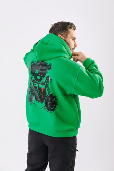 Худі унісекс МА (02) зелений | Зображення 3