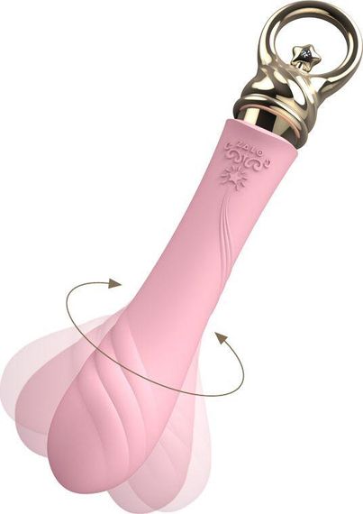 Вібратор для точки G із підігрівом Zalo Sweet Magic - Courage Fairy Pink Sex Aura | Зображення 5