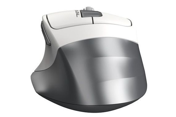 Миша бездротова A4Tech Fstyler FG35,  USB, колір сріблястий + білий | Зображення 3