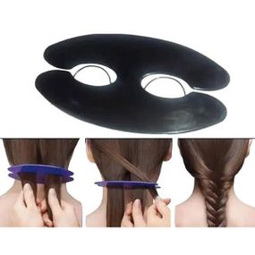 Шпилька для плетіння коси Scunci Criss Crosser Чорна