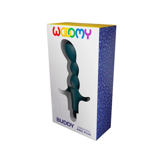 Анальный вибростимулятор Wooomy Buddy Sex Aura | Зображення 4