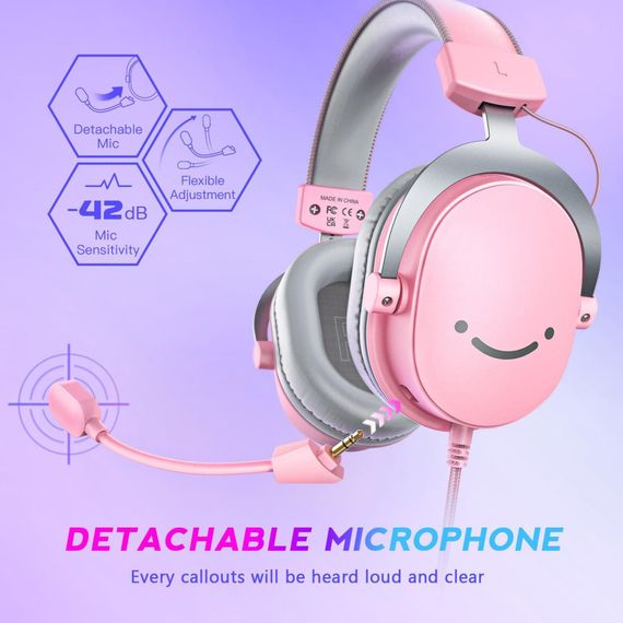 Навушники Fifine H9P Pink (H9P) | Зображення 3