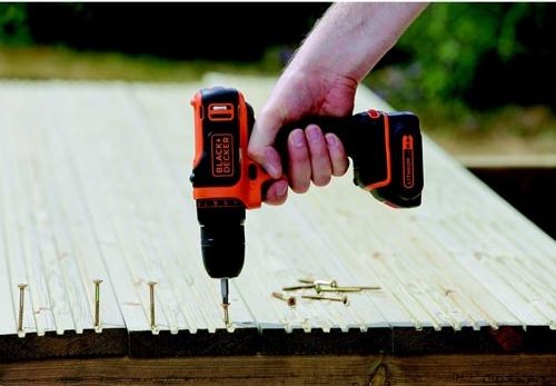 Шуруповерт Black&Decker BDCDD12, 10.8V, 26Нм, Li-Ion (BDCDD12) | Зображення 3