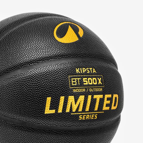 Баскетбольний м'яч BT500 Grip розмір 7 чорний/золотий - Без розміру | Зображення 2