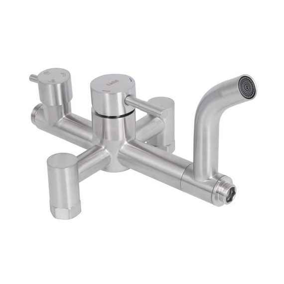 Душевая система универсальная Lidz Aria 1030 на три потребителя (с изливом) (k35) LDARI1030NKS34932 Nickel | Зображення 6