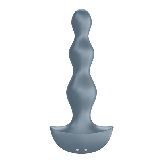 Анальный стимулятор-бусины с двумя моторами Satisfyer Lolli-Plug 2 Ice blue | Зображення 4