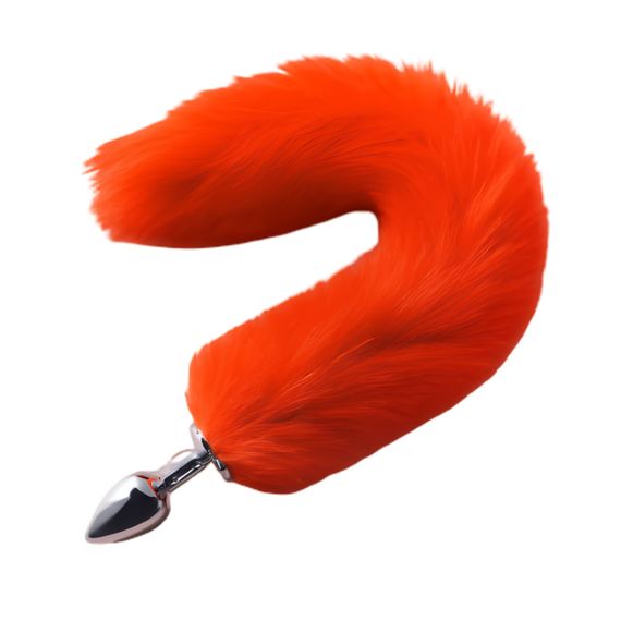 Анальна пробка з хвостом SKN-L14 ( розмір XS ) sexstyle