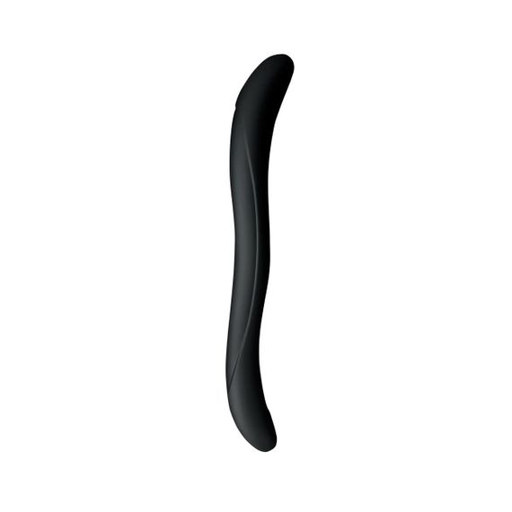 Подвійний фалоімітатор Wooomy Twoooney Semirealistic Double Dong Black, діаметр 3 та 3,8 см Sex Aura