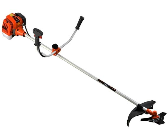 Бензинова мотокоса GTM CN330D з ножем та косильною головкою