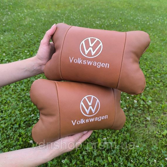 Автоподушка для голови і шиї Volkswagen, Подушка для комфорту в авто Комфортна подушка автомобіля TM-82 | Зображення 6