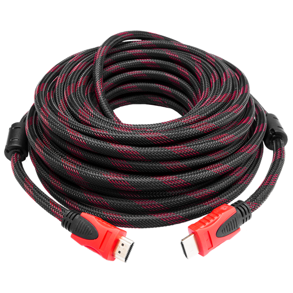 Кабель HDMI-HDMI Ver 1.4 для 3D 15 м (доп. оплетка)