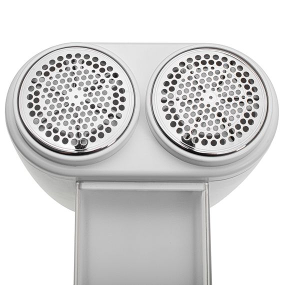 Машинка для удаления катышков Adler AD 9622 белая аккумуляторная с LCD дисплеем, двойная головка | Зображення 3