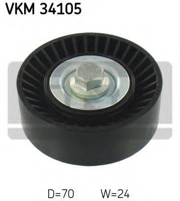 Натяжний ролик, поліклінового ременя (Вир-во SKF) SKF VKM34105 на FORD MONDEO Mk II (BAP)