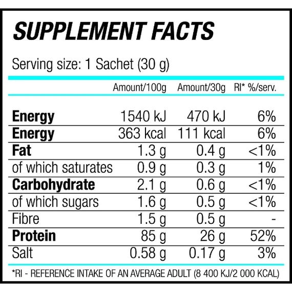 Протеїн Blade Sport Isolate 30 g /1 servings/ Chocolate | Зображення 1