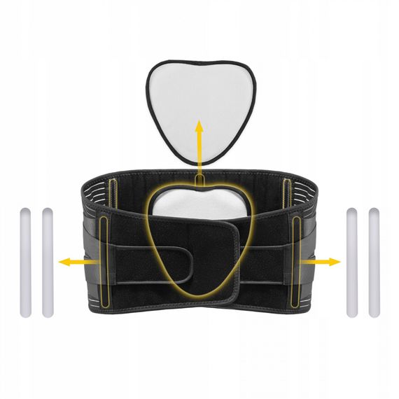 Пояс (бандаж) для поперекового відділу хребта 4FIZJO 4FJ0491 Size S (P-5907739317544) | Зображення 4