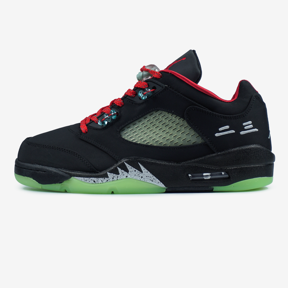 Кроссовки Jordan 5 Low SP Black (топ качество) 2018 40 25.5 | Зображення 6