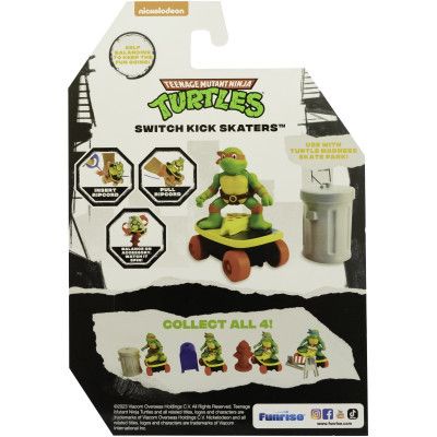 Игровой набор Funrise TMNT Черепашки-ниндзя классические Скейтбордист с лаунчером Микеланджело (71041) | Зображення 9
