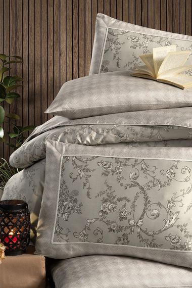 Постільна білизна La Romano Premium Satin 200×220 Dema Beige | Зображення 1