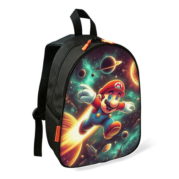 Рюкзак Супер Марио детский школьный/городской 34х27х13 см для мальчика (02453)