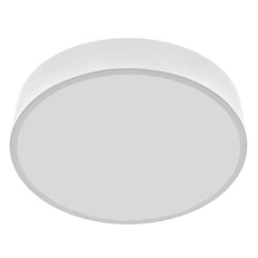 Светильник светодиодный настенно-потолочный накладной WBL-18/23W WW WH