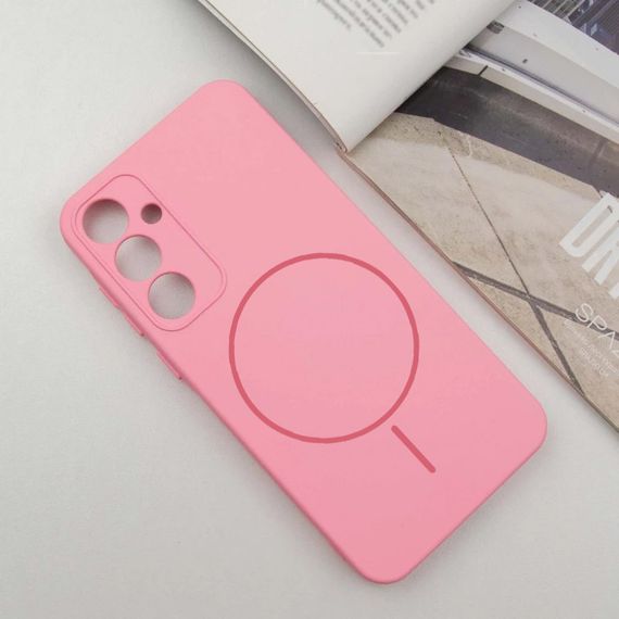 Чохол Silicone Cover Lakshmi Full Camera (AA) with MagFit для Samsung Galaxy S24 FE | Зображення 1