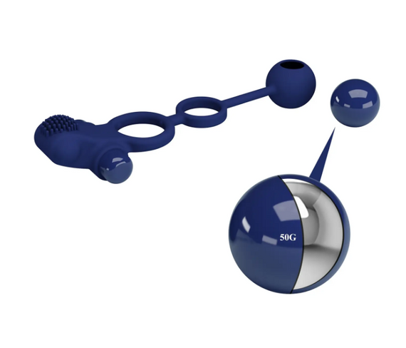 Эрекционное кольцо Pretty Love - Powerful ring, 10 vibration functions sexstyle | Зображення 15