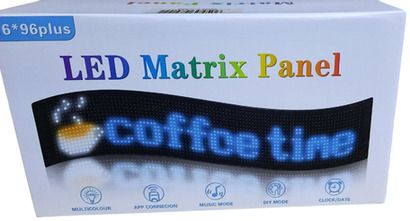 Гнучкий екран LED Matrix Pane APP WiFi RGB 192мм*898мм XPRO (45605-9941_2518)