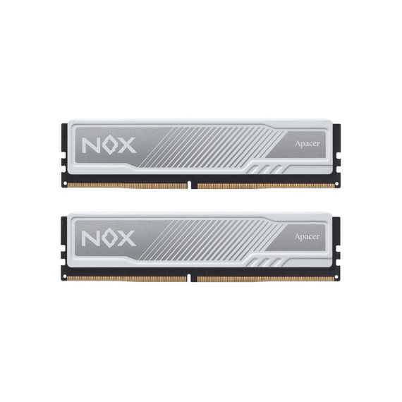 Модуль пам'яті для комп'ютера DDR4 32GB (2x16GB) 3600 MHz NOX White Apacer (AH4U32G36C25YMWAA-2)