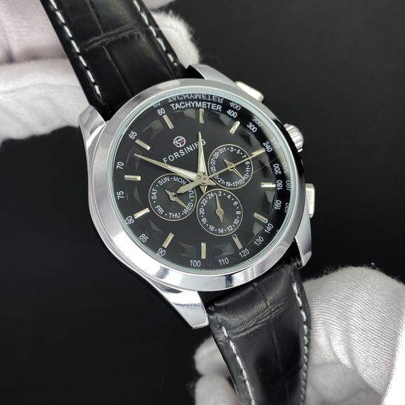 Forsining 6625 Silver-White Leather | Зображення 4