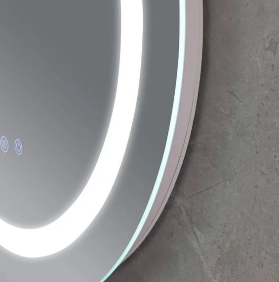 Дзеркало Mixxus PLAIN MC03-60 з LED Touch, Anti-fog, димером, регулюванням яскравості (MI6662) | Зображення 7