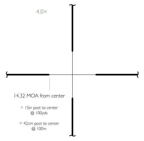 Прицел оптический Hawke Vantage 2-7x32 сетка 30/30 Duplex Оптический прицел Оптический прицел для АК 47 Прицел | Зображення 2
