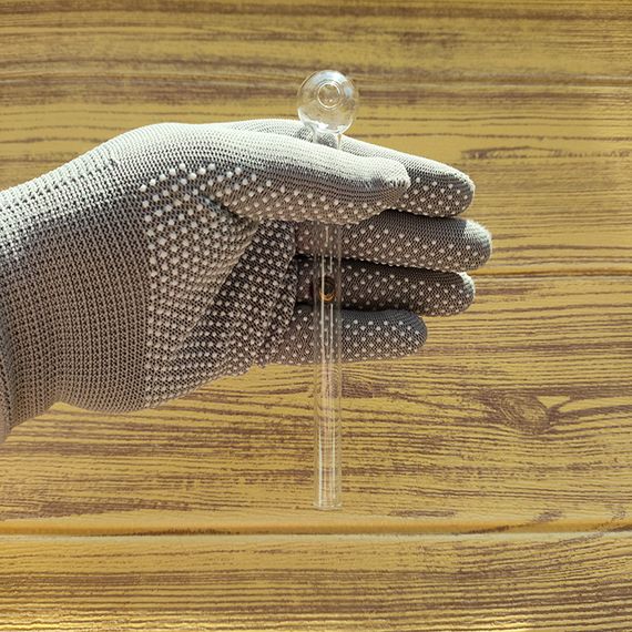 Стеклянная трубка Groundglass Oil Amber | Зображення 2