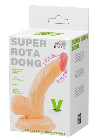 Вібратор на присосці Super rota dong, BW - 008081 sexstyle | Зображення 8