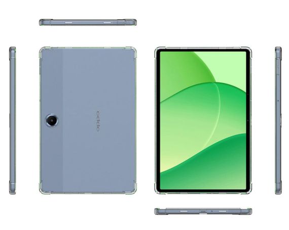 Силіконовий чохол бампер Primolux Silicone для планшета OPPO Pad SE 11" - Clear | Зображення 3