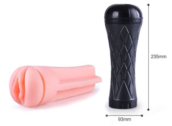 Вагіна - мастурбатор Boss Series: Vagina cyber skin - Latarka, BS6000024 Sex Aura | Зображення 5