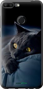 Чохол на Huawei Honor 9 Lite Димчастий кіт "825t-1359-2448"