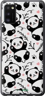 Чохол на Samsung Galaxy A41 A415F Панди "4318t-1886-2448"