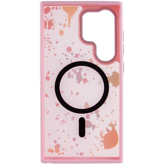 Чохол TPU+PC Flush with Magnetic Fit для Samsung Galaxy S24 Ultra Baby pink | Зображення 2
